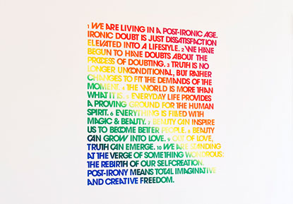 COM & COM - first post-ironic manifesto